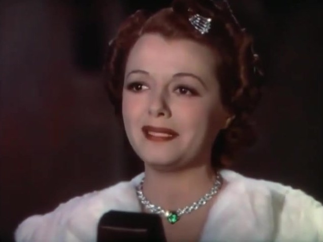 A Star Is Born: Esther Blodgett at the microphone, the last line of the film